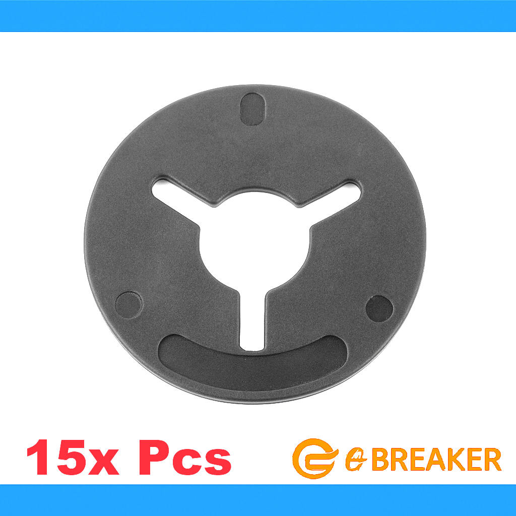 Bumper Mounting & Tow Eye Cover Clip Washers VW AUDI SKODA # 6N0129355 - 15 Pack0