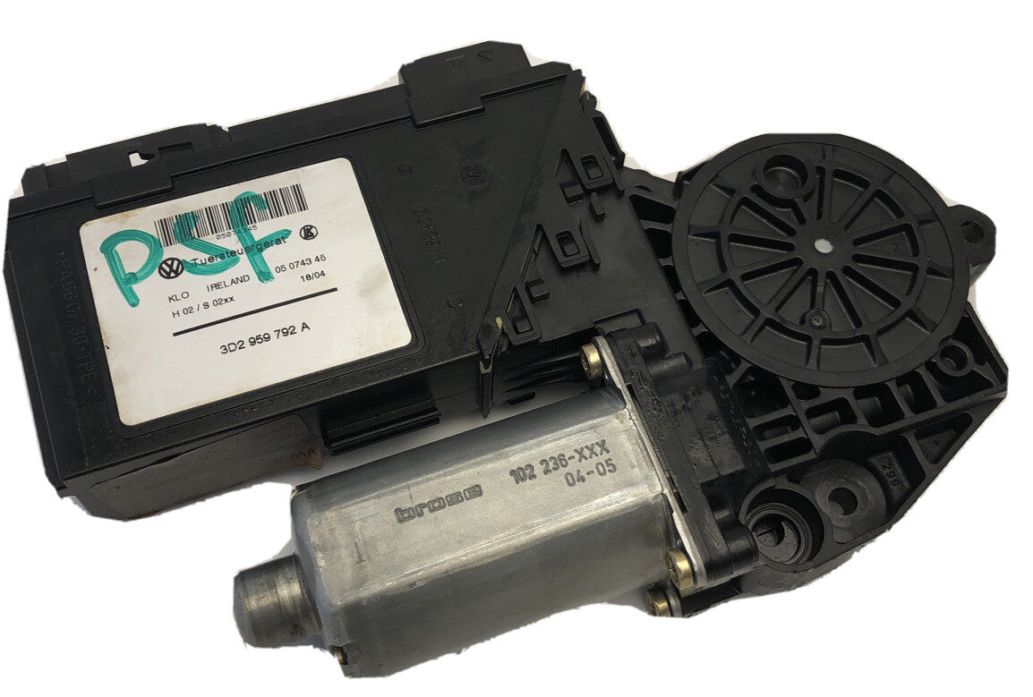 Front Left Electric Window Motor 7L0959792A from a Porsche 955 Cayenne 01-060