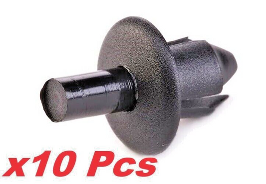 SKODA Push Fit Trim Rivet for Bumpers Wheel Arch Splashgaurd x10 Pcs0