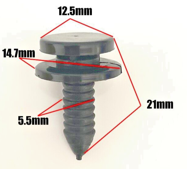 Interior Trim Panel Door Card Clip - VW AUDI SEAT SKODA 3B0867333 x10Qty13