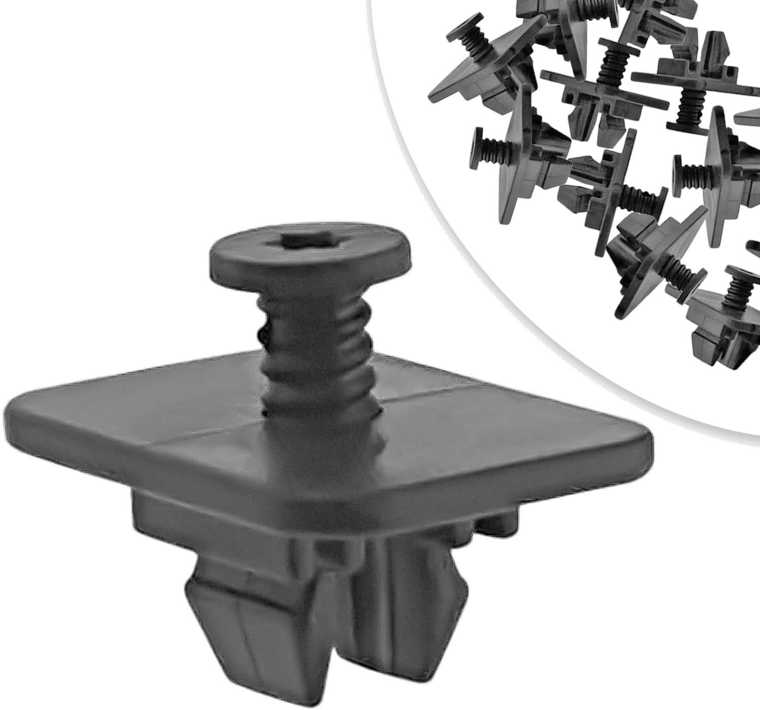 Expanding Rivet For Bumpers Bodywork Trim Clip Fastener, x10 Audi Seat Skoda VAG5