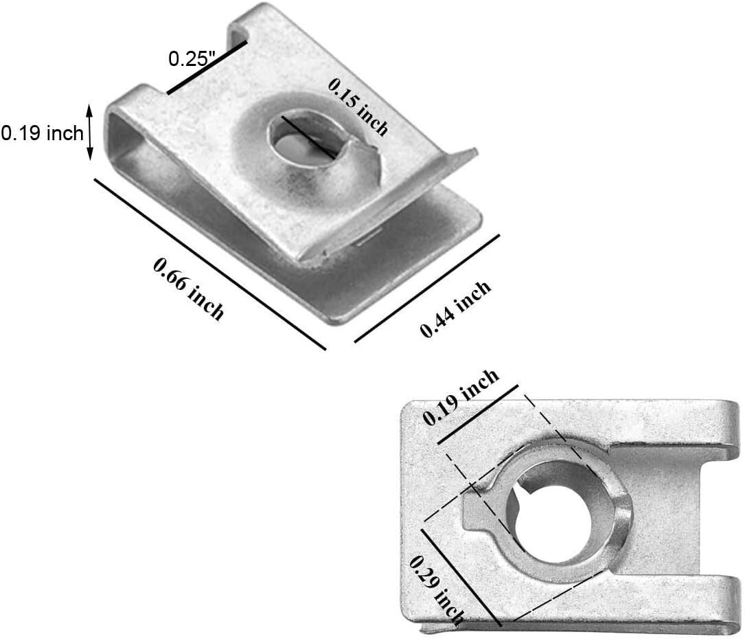 MINI C-Clip Sheet Metal Nut Clamp  5x PCS 517170657738