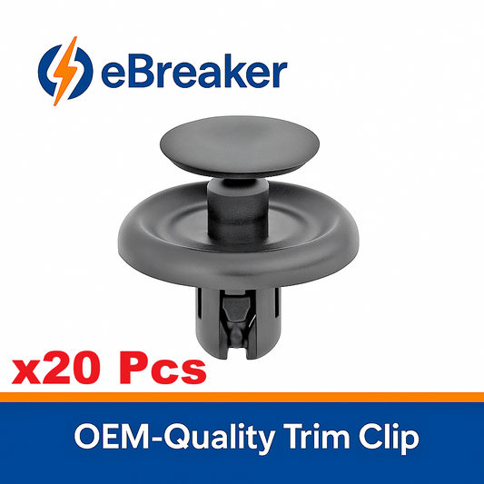 TOYOTA Push Fit Rivet Trim Panel Fastener Clip 7mm Hole  Prius Aygo & LEXUS 20pc0