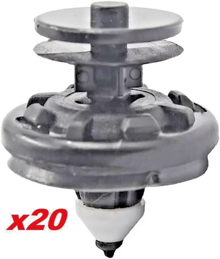 VW Door Card Panel Interior Trim Clips #6Q0868243 Qty x20 for Golf Polo Passat0