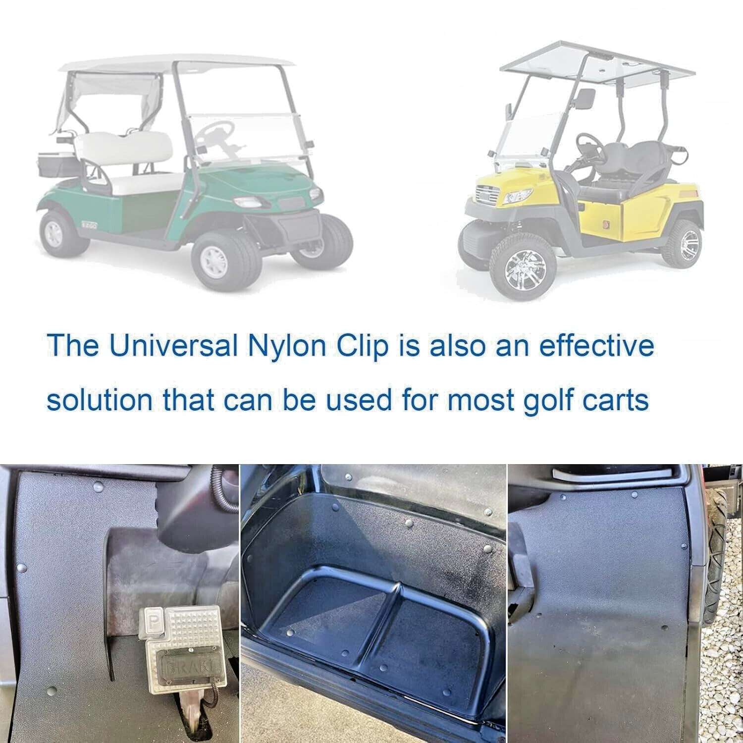 FORD Fir Tree Trim Fastener Clip 7mm 18mm Head 10pcs S-Max B-Max Kuga Ka Galaxy22