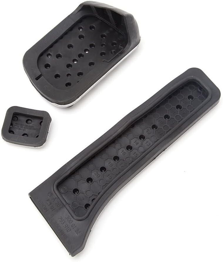 Mercedes AMG Sport Pedal Set Stainless Steel 3PCS for C Class E Class S Class SL3