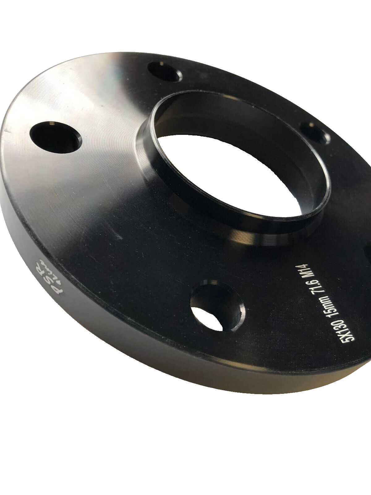 Porsche Wheel Spacers 15mm + Extended O.E Bolts Set Of 2 in Black 5x130 PSR9Line11