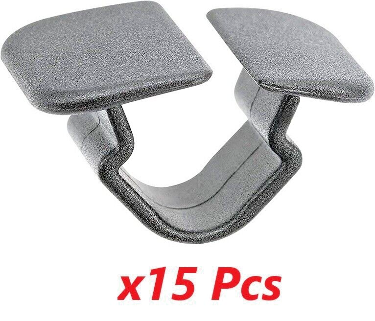 VW Bonnet Boot Insulation Sound Deadening Clips 8E0863727A x15 Pcs Golf Caddy0
