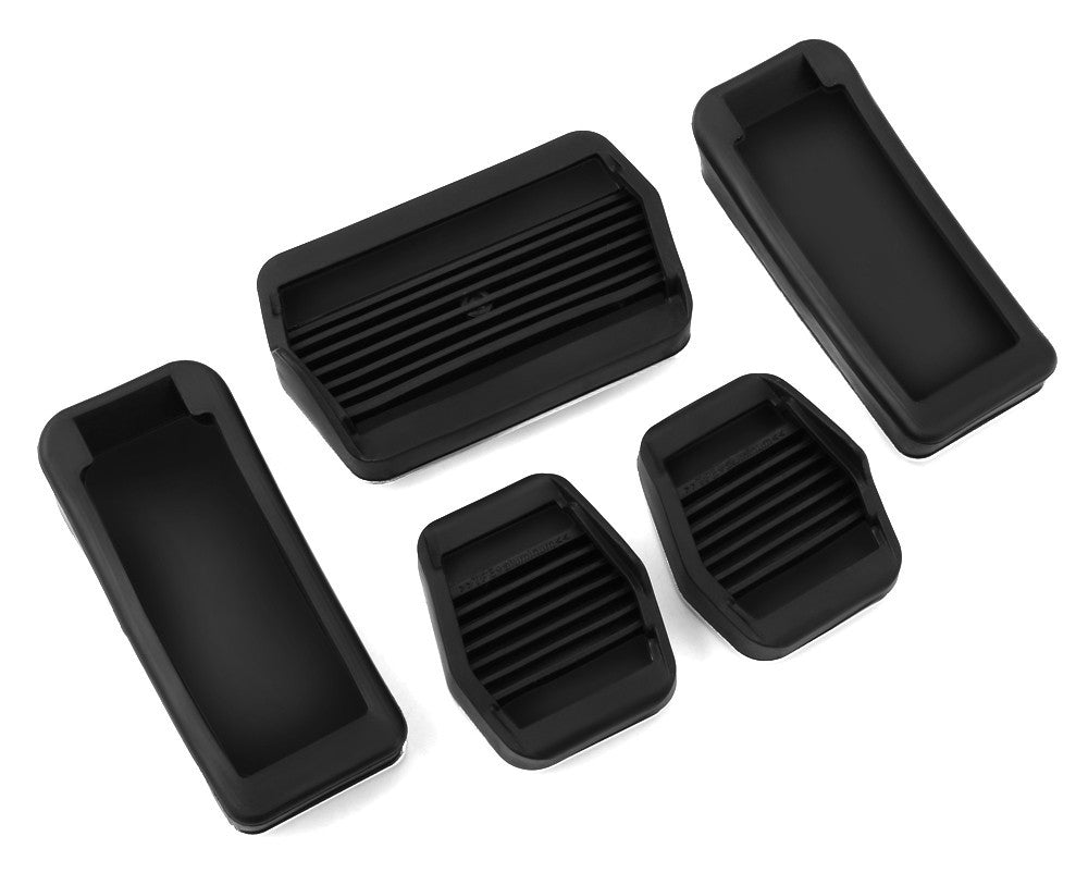 FORD Focus ST Alloy Brake Clutch Accelerator Pedal covers # MK2 & MK3 Black Logo3