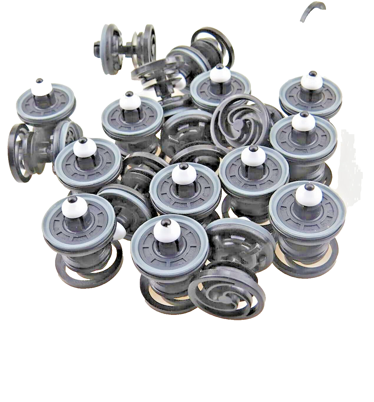 VW Interior Door Card Trim Panel Fastener Clips Sprung Head, x10 Pcs7