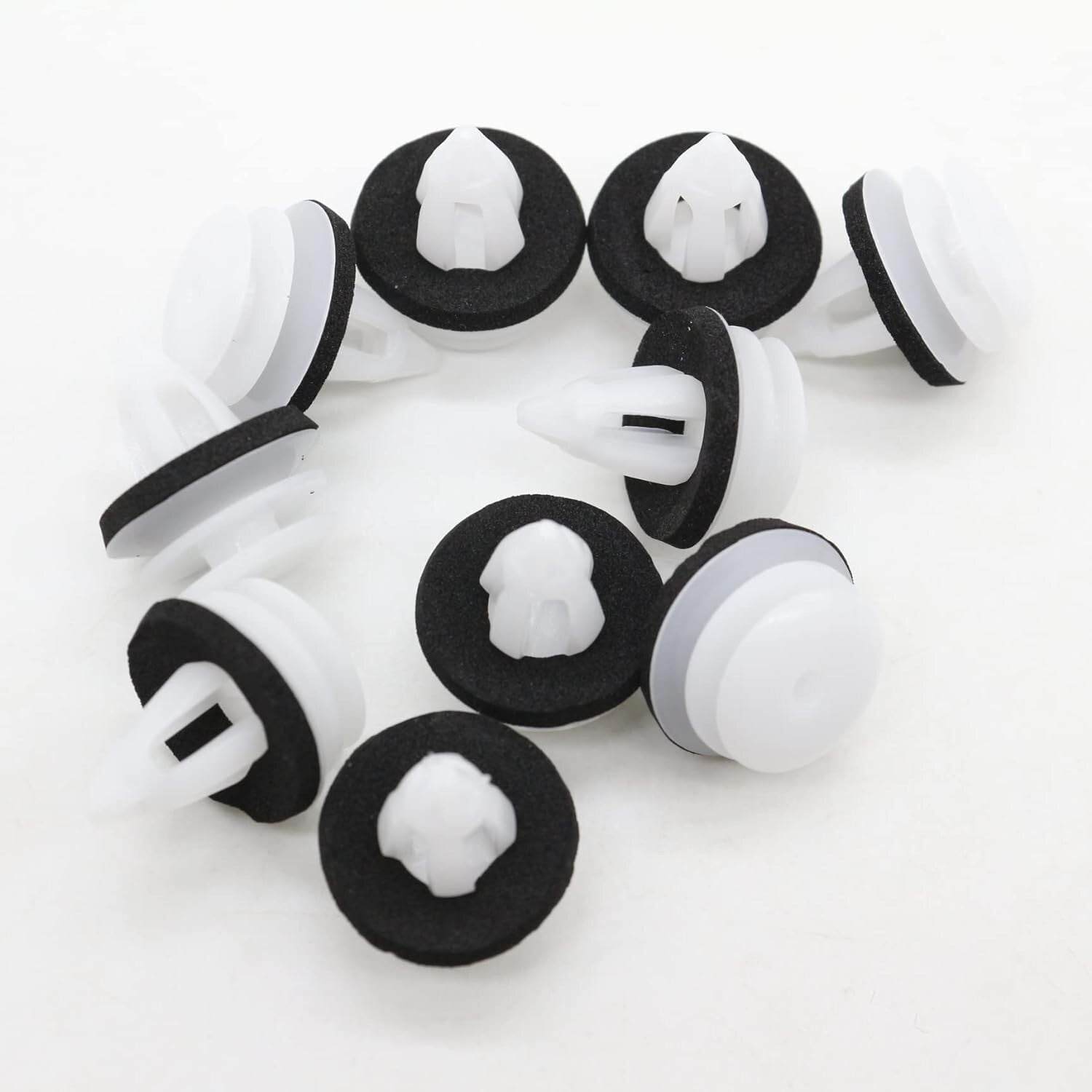 BMW Interior Trim Panel Insulated Fixing Clips White Fits - 1 2 3 4 5 6 7 Series11