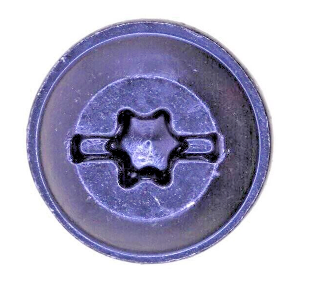 SEAT Slot Head Metal Torx Screw Trim fixing Clip Self Tapping Bolt Black 20 Pcs15