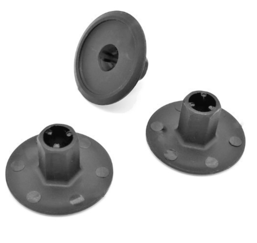 BMW Large Clip Nut Washer Under Tray Splash Guard Trim Panel Fastener - Set 10pc4