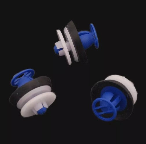 VW AUDI Door Card Trim Panel Fastener Clips, A3 TT R8,  Golf Cabriolet V1 - 5 Pc14