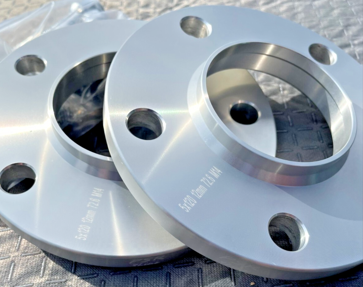 BMW Wheel Spacers 12mm F/G-Series Hubcentric Pair 5x120 72.6mm M14 PSR9Line21