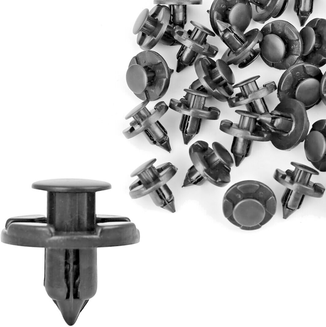 MITSUBISHI Trim clips x10 # MR328954 Lancer, Evolution, Pajero Shogun, Outlander12