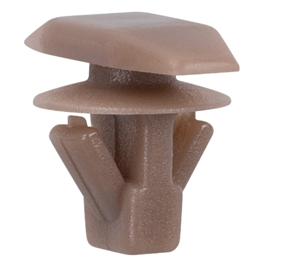Mitsubishi Weatherstrip Rubber Seal Retaining Trim Clip Brown MU481027 Pack Of 55