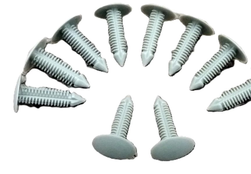 Land Rover Headlining Fir Tree Clips Grey - Defender, Discovery 2, P38 Range x56