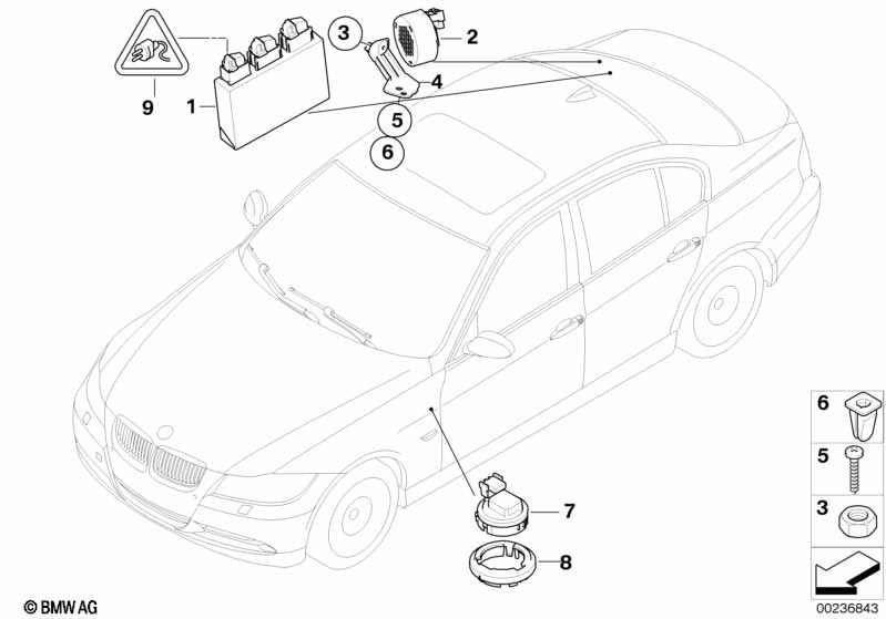 BMW Screw Grommet Trim Panel Mounting Clip Fastener Fits 1975-2025 Cars - #  x159
