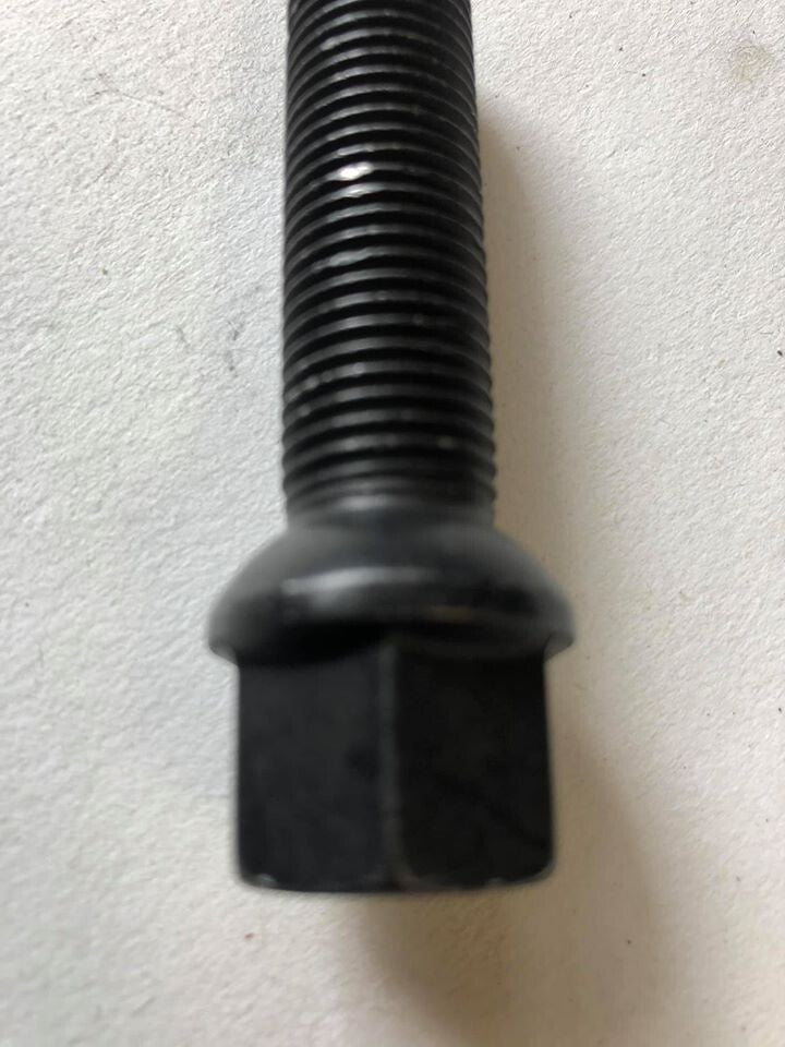 Porsche Wheel Spacers 20mm + Extended AF Bolts Set Of 2 in Black 5x130 PSR9Line7