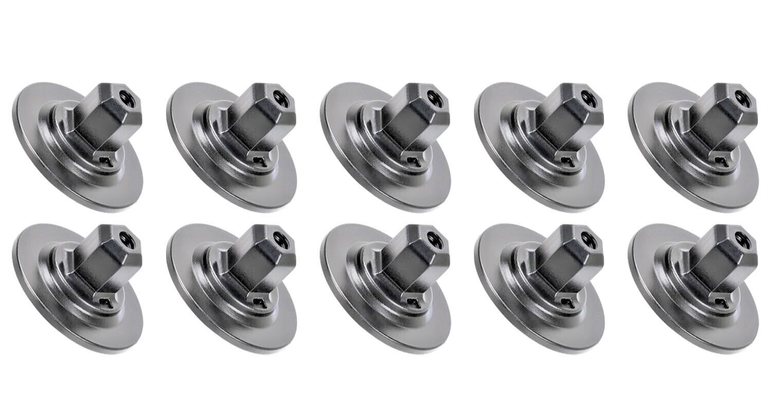 VW Audi Golf A3 Q5 Trim Liner Nut WHT-000-713 for Splash Guard Shield – 10 Pack.9