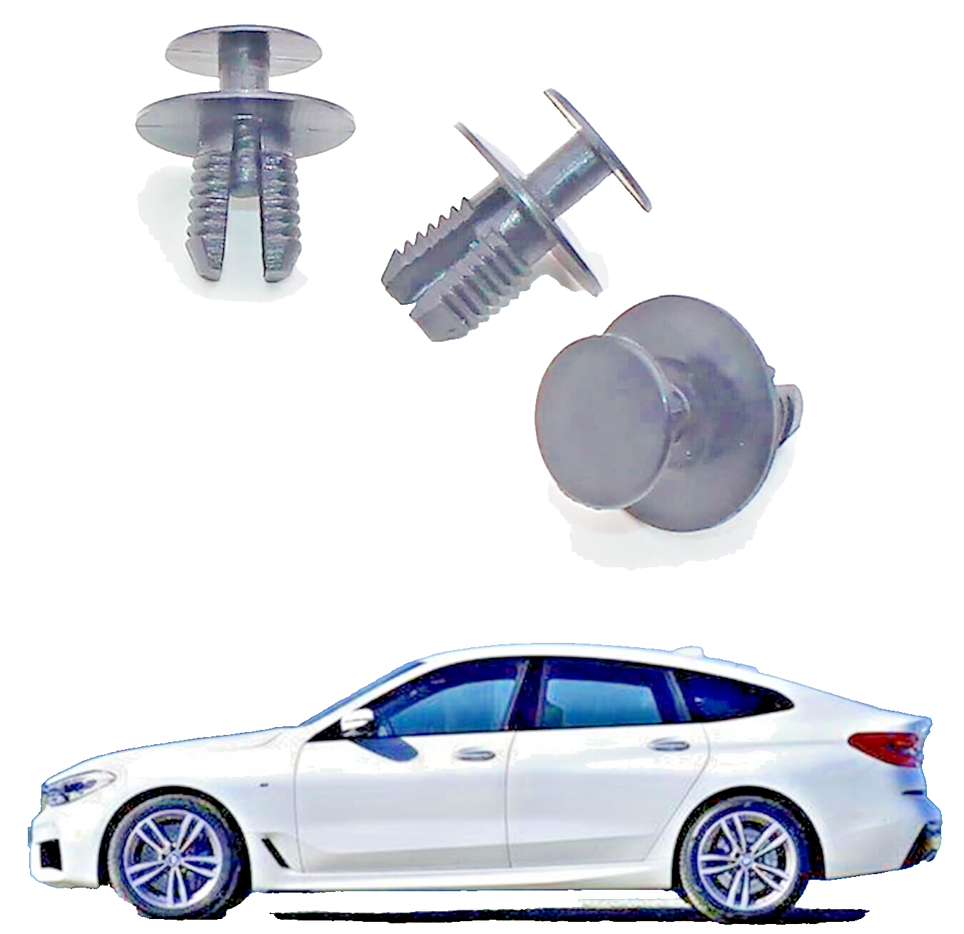 BMW Trim Clips Expanding Rivet 51471911992, 15x Qty for 1 2 3 4 5 6 7 X Z Series6