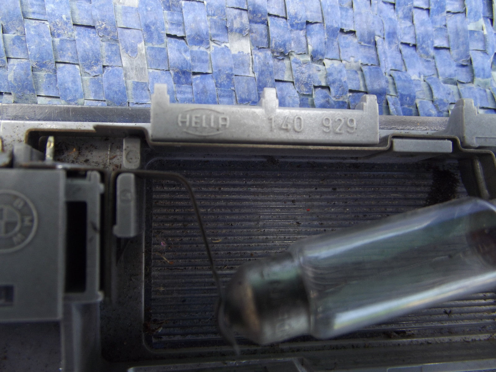 VANITY MIRROR INTERIOR LIGHT LEFT N/S 140 929 from BMW E36 3 SERIES COUPE1