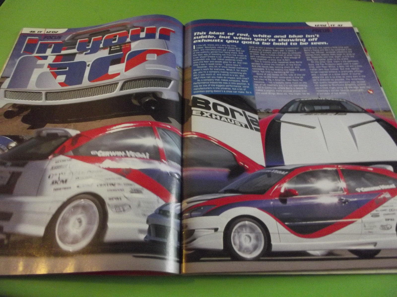 FAST FORD MAGAZINE DECEMBER 2002 #C54