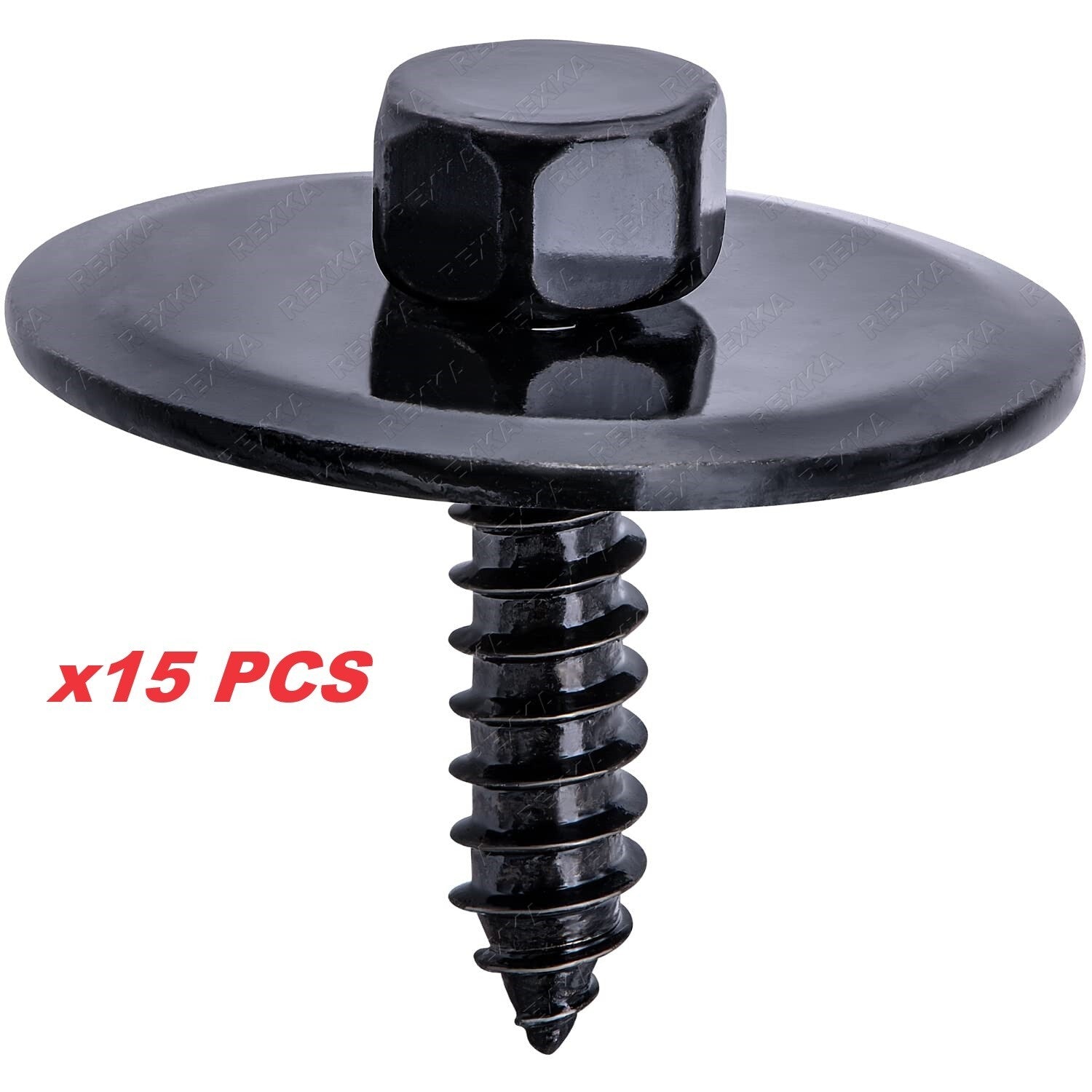 Mercedes Engine Undertray Splash Guard Screws with Large Captive Washer 15x Pack0