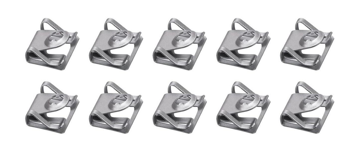 BMW C-Clip Sheet Metal Nut Clamp 5 7 SERIES 15x PCS 517181765037