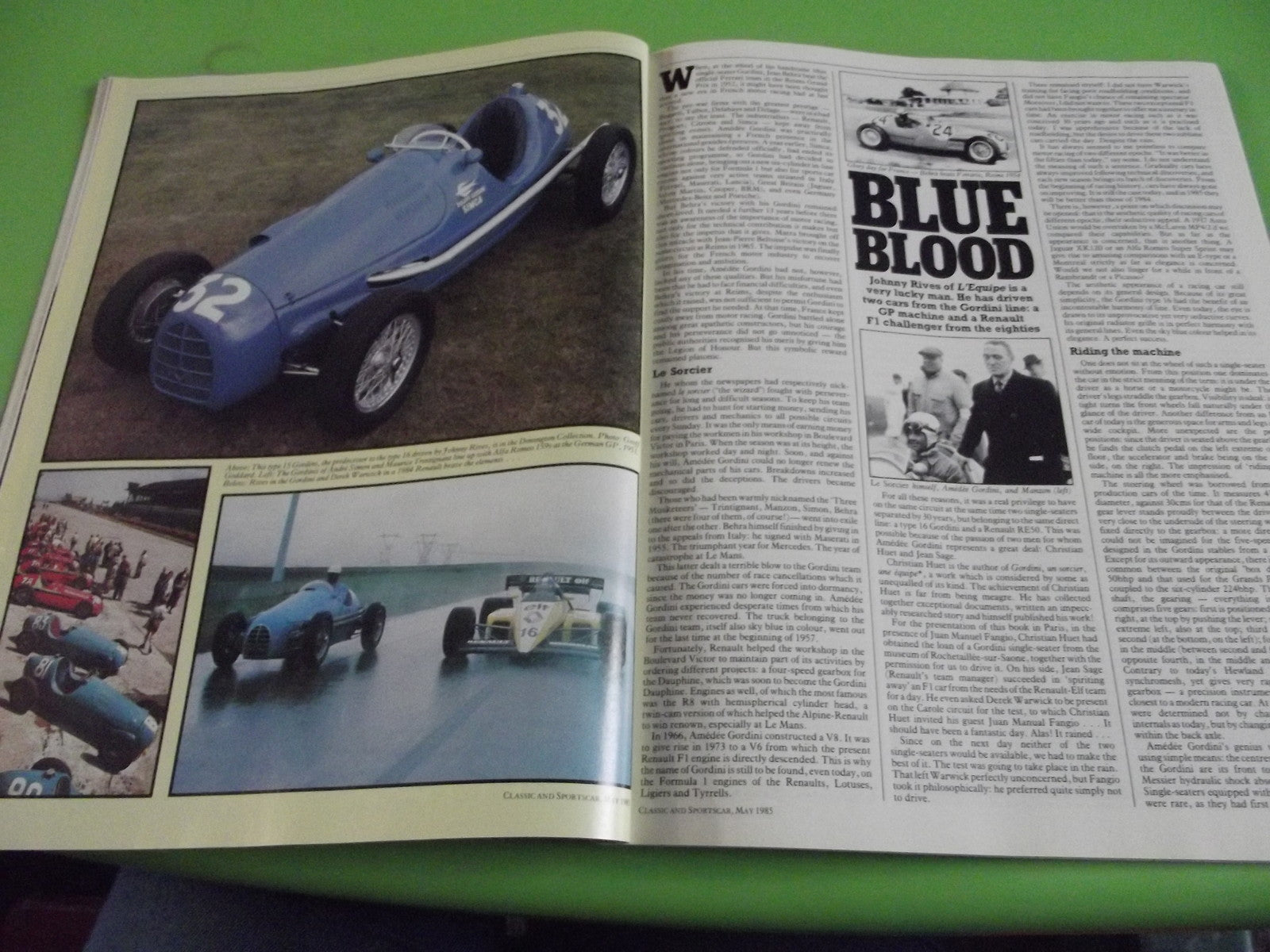 CLASSIC AND SPORTSCAR MAGAZINE MAY 1985 #c13