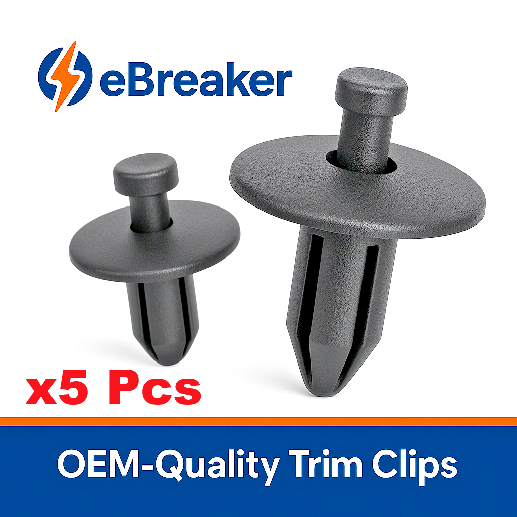 AUDI Push Fit Rivet Trim Clips x5 for A2 A4 A5 A8 Q3 Q5 Q7 Q8 TT # OEM 4D08073000