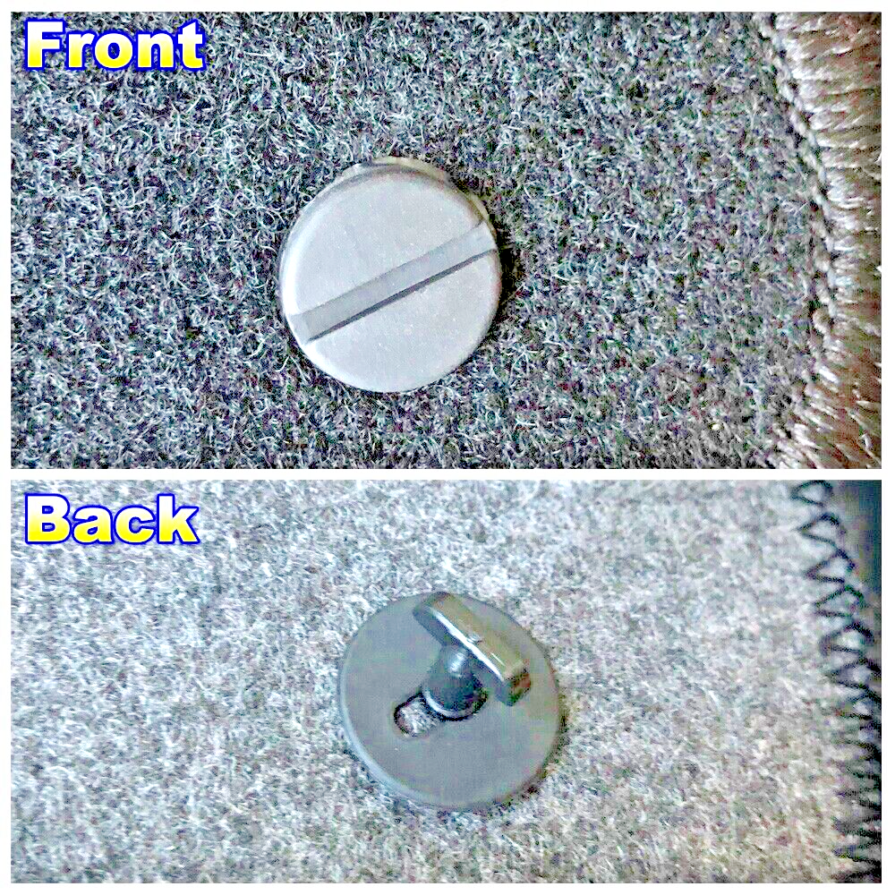 BMW Floor Mat Carpet Twist Clips x10 Compatible with 3, 5, 7, 8, X3, X5 Series1