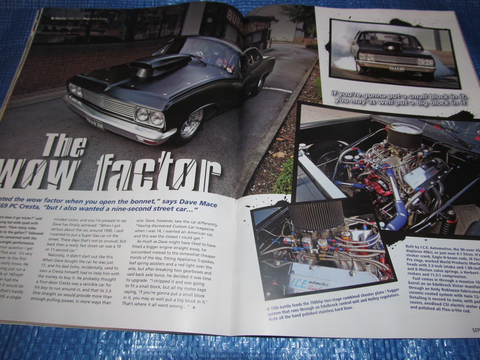 CUSTOM CAR MAGAZINE SEPTEMBER 2011 /   #bk13