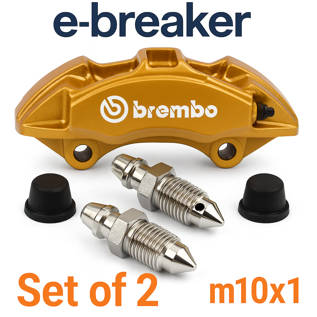 Subaru Impreza WRX STI Brembo Brake Caliper Bleed Screw Multi Piston Calliper0