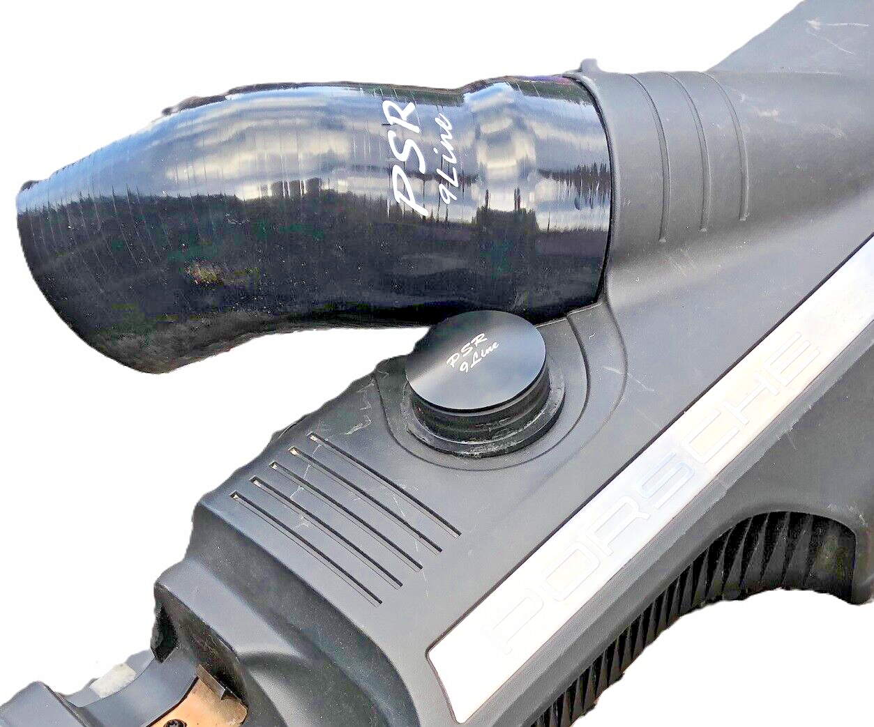 Porsche 997 Resonator Air Box Upgrade with Black Induction Pipe Kit18