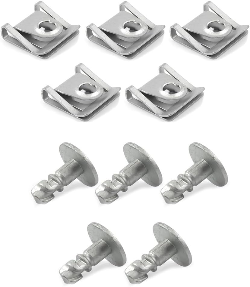 V.A.G Engine Undertray & Splash Guard Fasteners Clip Set Weather Shield - Set 108