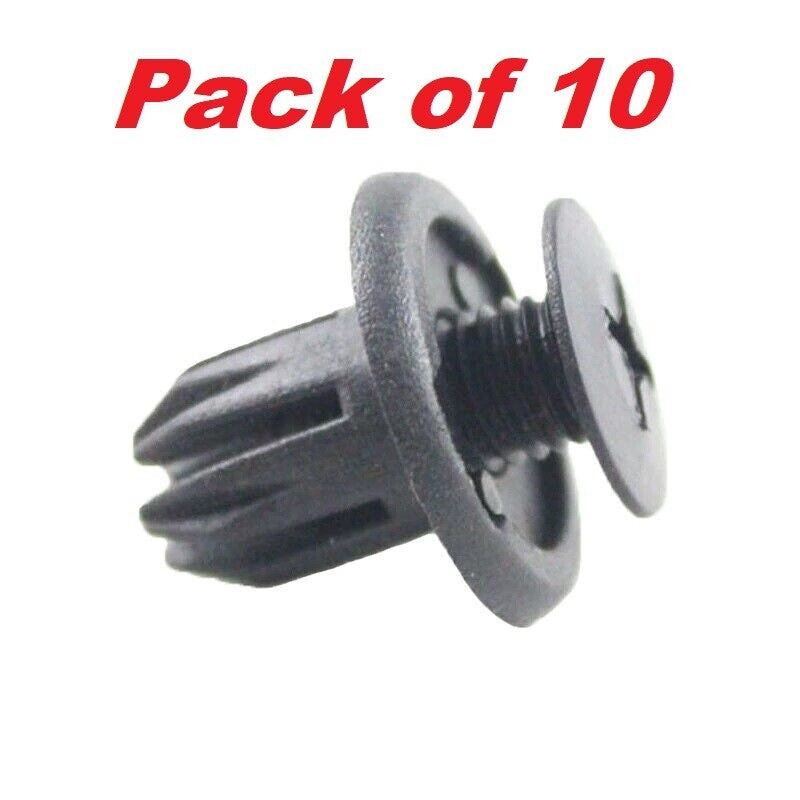 10x BMW & MINI WHEEL ARCH & TRIM SIDE SKIRT UNDERBODY LINER FASTENER CLIPS0