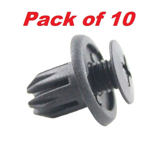10x BMW & MINI WHEEL ARCH & TRIM SIDE SKIRT UNDERBODY LINER FASTENER CLIPS0