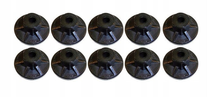 UNDERTRAY ARCH LINER SIDE SKIRT TRIM & BUMPER FIXING NUT VW N90757901 10Qty10