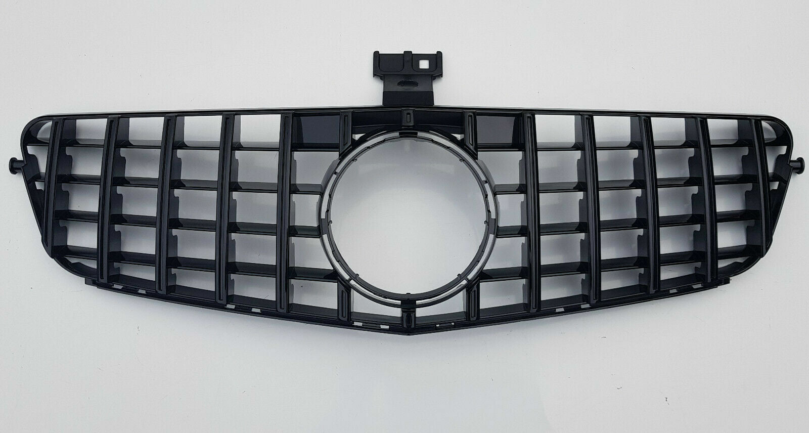 MERCEDES W204 C CLASS BLACK GRILLE AMG GT GTR STYLE 2007-2014 GRILLE GRILL1