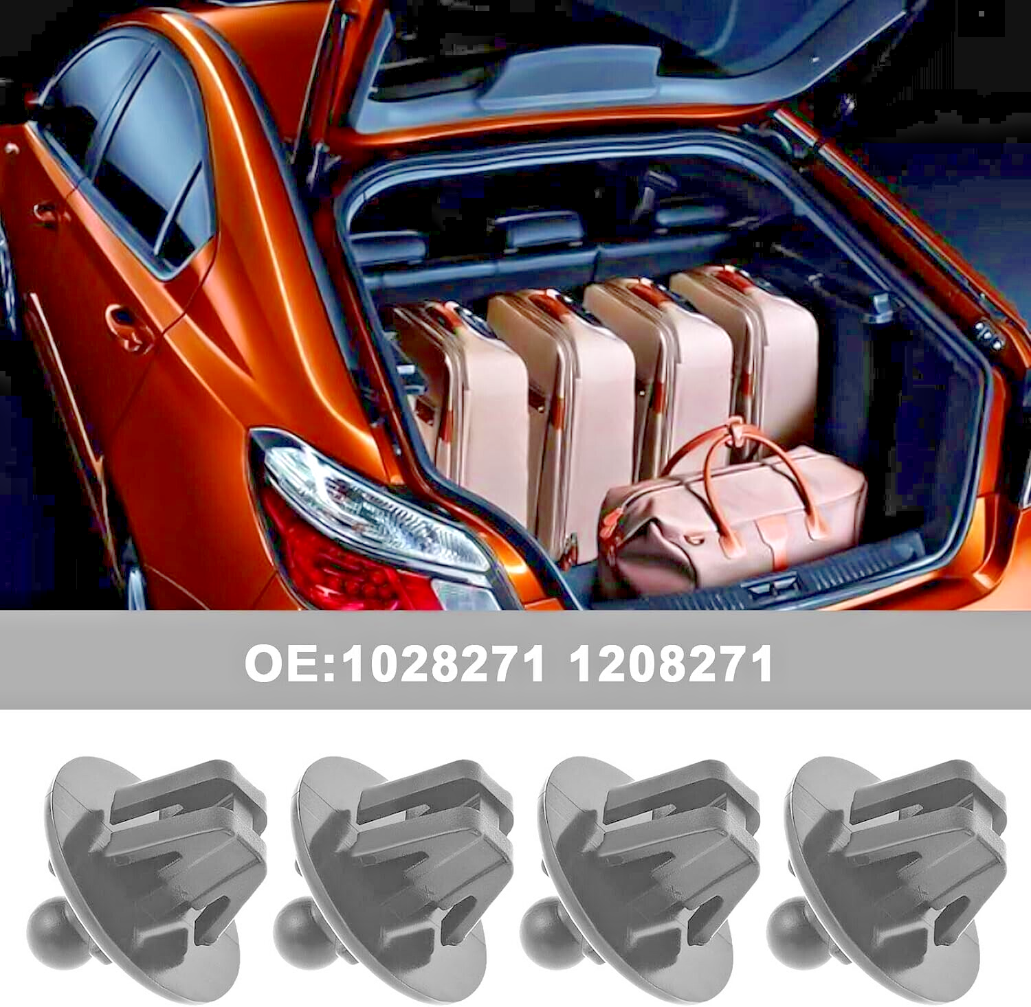 FORD Fiesta MK5/6 Parcel Shelf String Peg Mount 1208271 QTY of 211