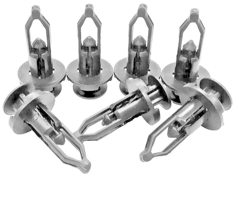 9mm Plastic Bumper & Trim Panel Rivet Clips For Toyota Peugeot Citroen 10 pcs11