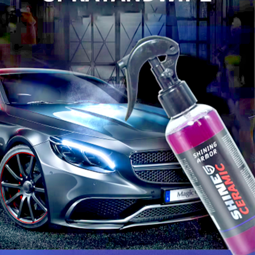 Professional-Grade Ceramic Coating Kit DIY at Home & Save! 10H Shine Protection.10