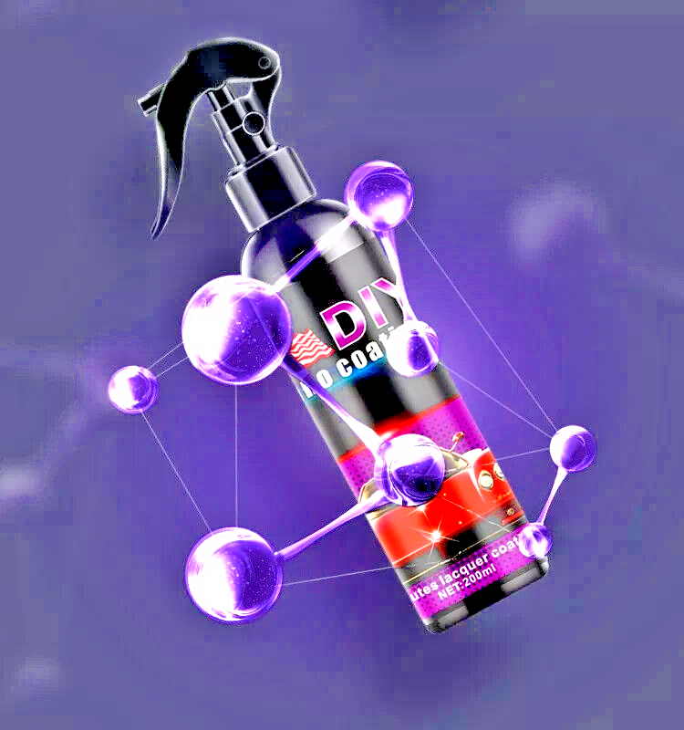 Detailer Rapid Spray Car Ceramic Coating Sealant Nano Crystal Formula Protects.5