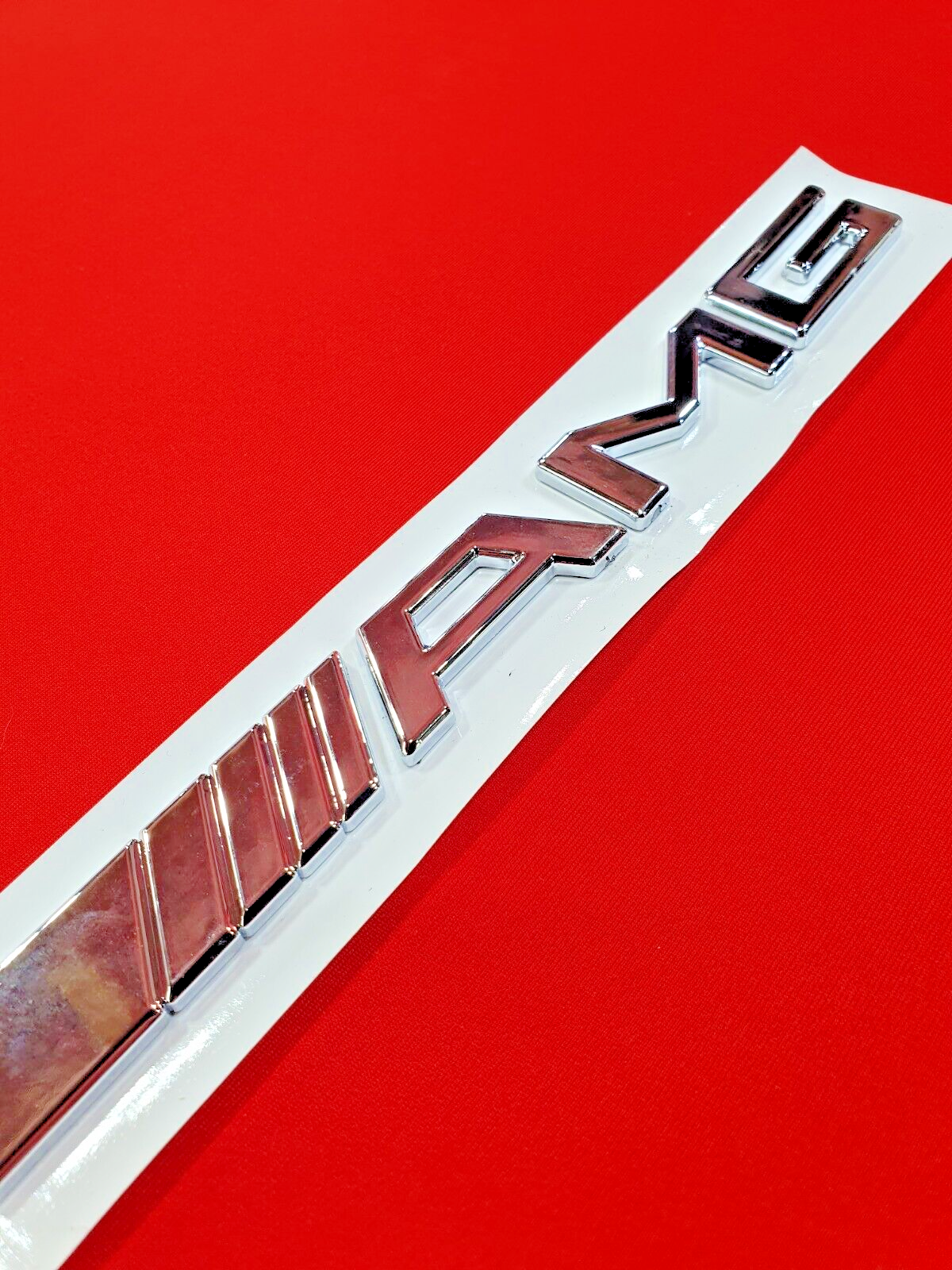 AMG Badge Logo Boot Emblem Chrome4