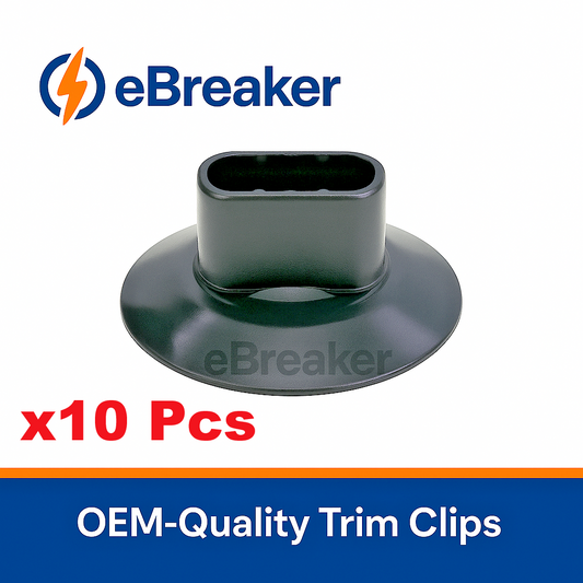 Renault Arch Liner Trim Stud Retaining Clip Black - Fits 02-2026 Models Pack #100