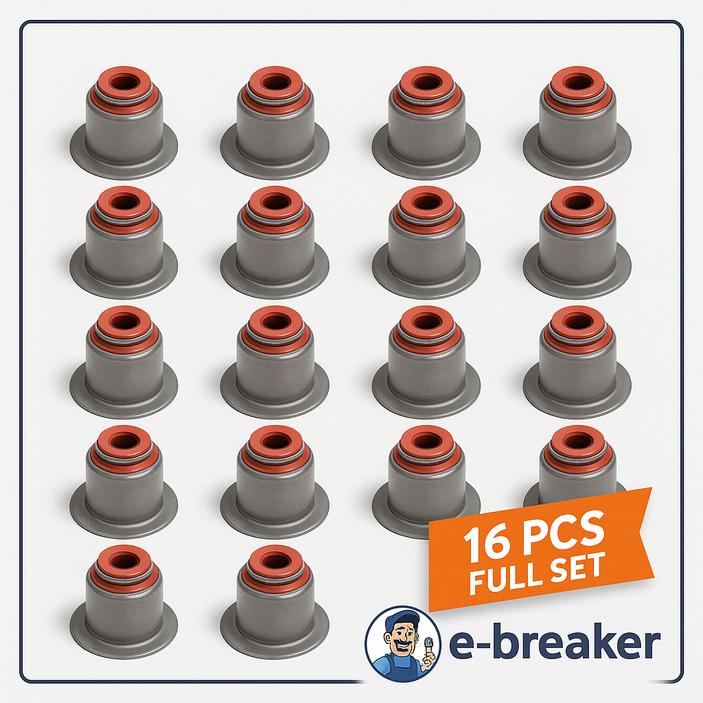 BMW Diesel Engine Valve Stem Oil Seals 11347807347 x 16 Pieces Full Set N47 B47.0