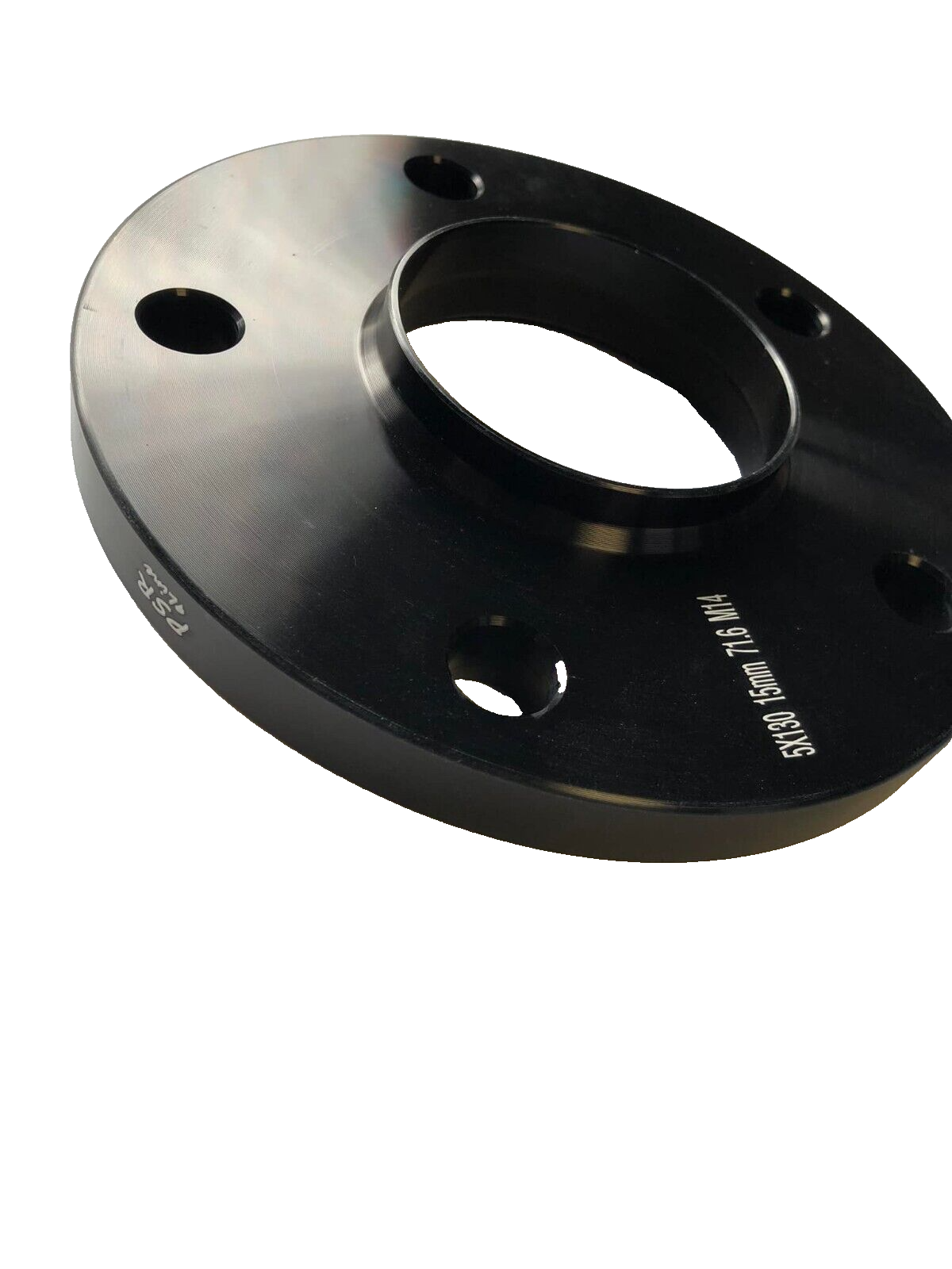 Porsche Wheel Spacers 15mm + Extended O.E Bolts Set Of 2 in Black 5x130 PSR9Line5