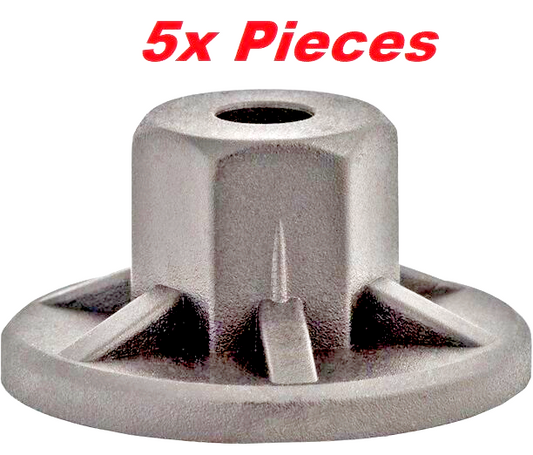 UNDERTRAY ARCH LINER SIDE SKIRT TRIM & BUMPER FIXING NUT VW AUDI N90757901 5Qty.0